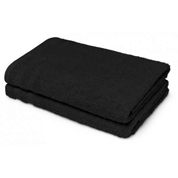 Ručník Miami 50x100 cm, černý