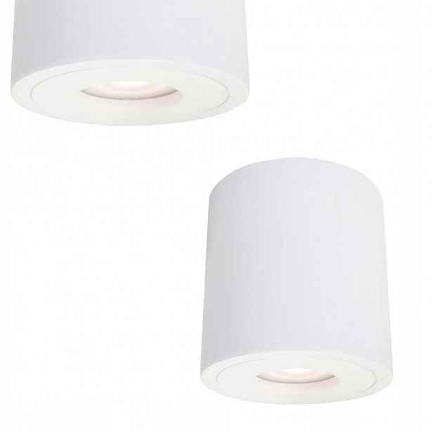Spotová trubka Faro XL na omítku IP65 do koupelny pro GU10 Light Prestige