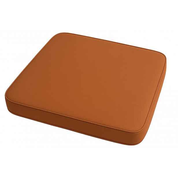 Venkovní podsedák na židli VIREON 44x45 cm, hnědooranžový