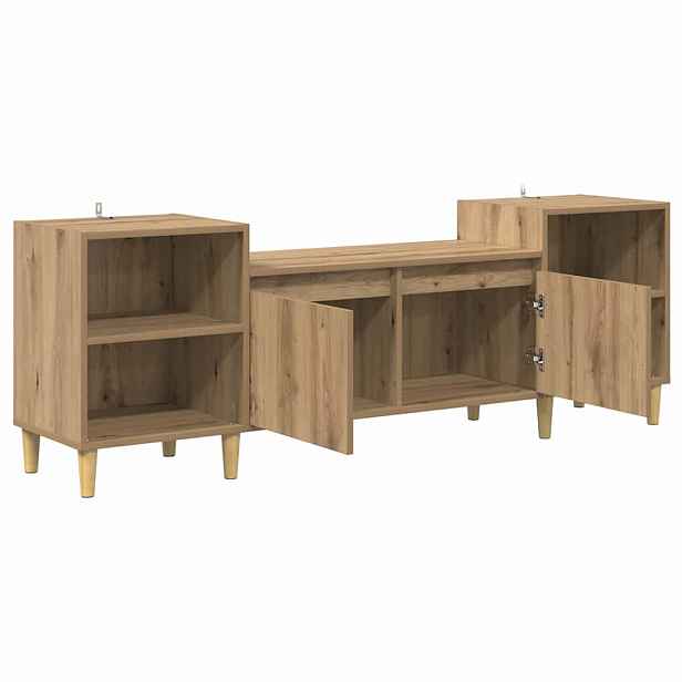 vidaXL Televizní skříň 160 x 35 x 55 cm Artisanový dub