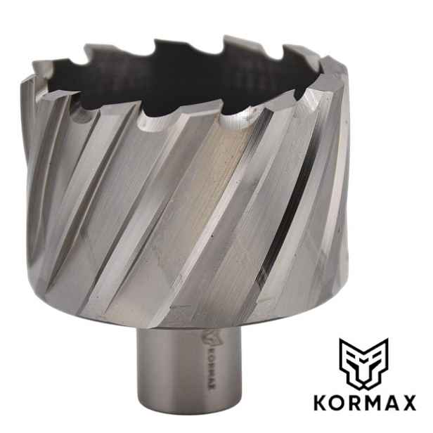 Trepanační fréza M2AL 48 mm x 25 mm vrták 48 x 25 Weldon Kormax