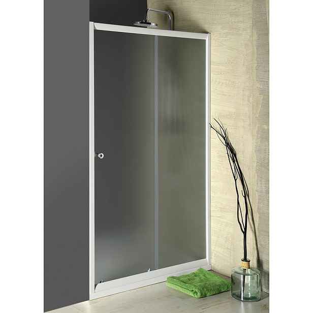 Aqualine AMADEO posuvné sprchové dveře 1200 mm, sklo Brick