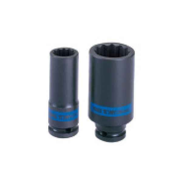 Hlavice nástrčná rázová King Tony 1/2 CrMo 12 hran, 15 x 80 mm 443015M