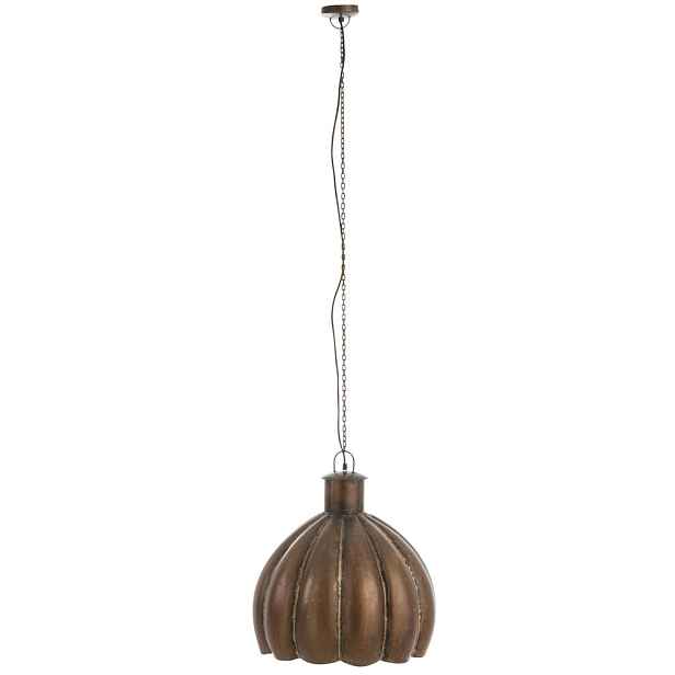 Kovové stropní světlo Flower antik - Ø 50*57 cm J-Line by Jolipa