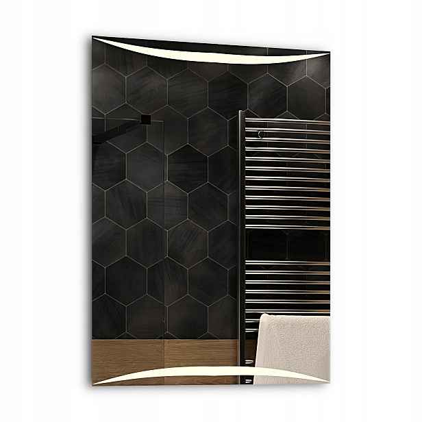 Zrcadlo osvětlené Led diodami neutrální Vilnius 70x100cm