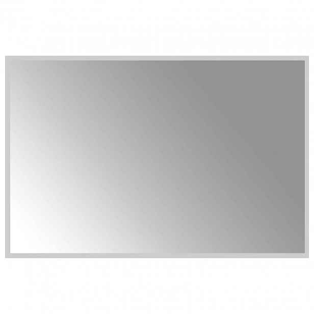 vidaXL LED koupelnové zrcadlo Transparentní 90 x 60 cm tvrzené sklo