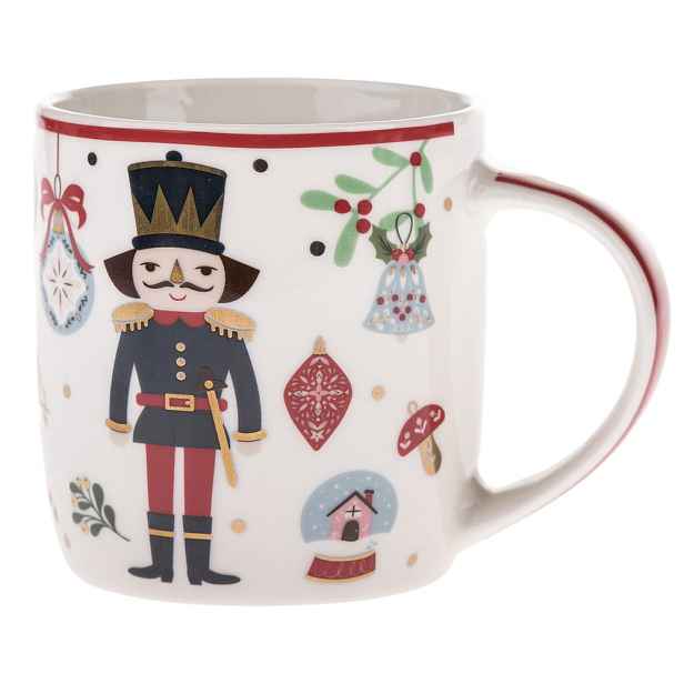 Bílý porcelánový hrnek 370 ml Jolly – Dakls