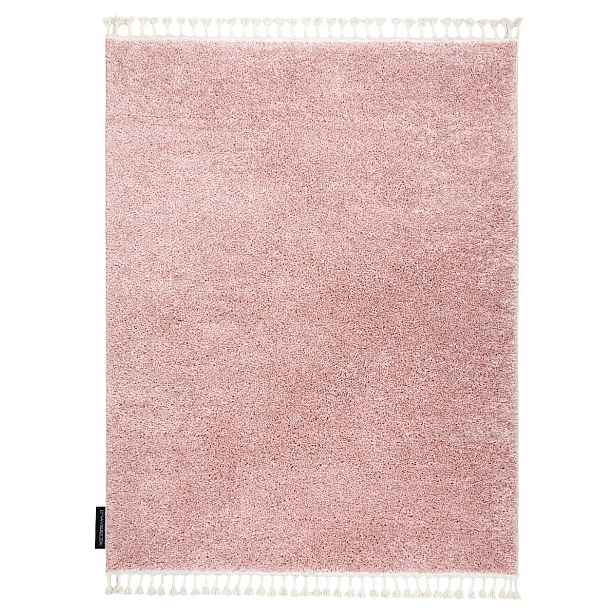 Kusový koberec Berber 9000 pink, 80x150, růžová, obývací pokoj, Dywany Łuszczów
