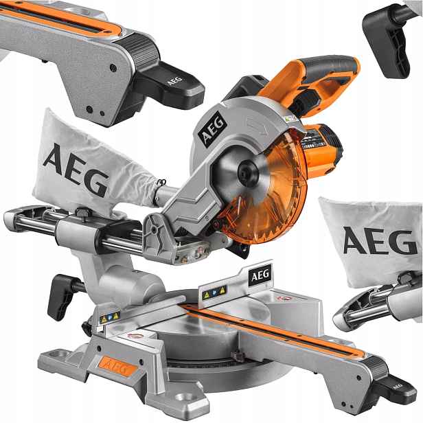 Pokosová Pila Aeg PowerTools Pokosová pila s posuvem 1400 W pro dřevo PS216L3