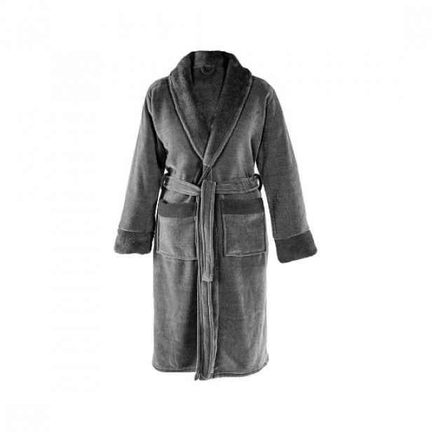 Unisex župan, vyrobený z ženilky, délka 120 cm, velikost S/M, "Rocher"