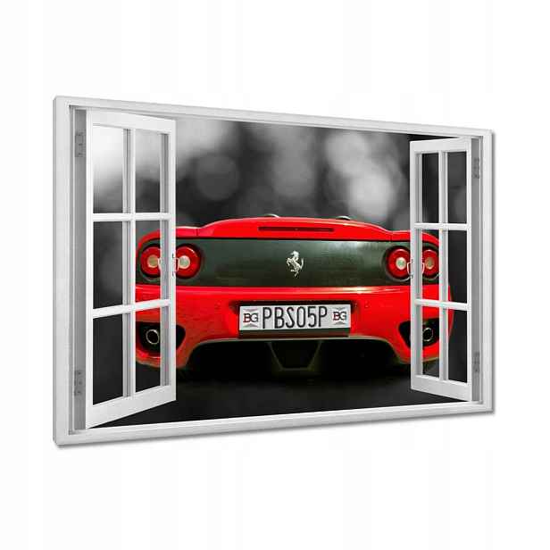 Obrazy 120x80 Červené Ferrari