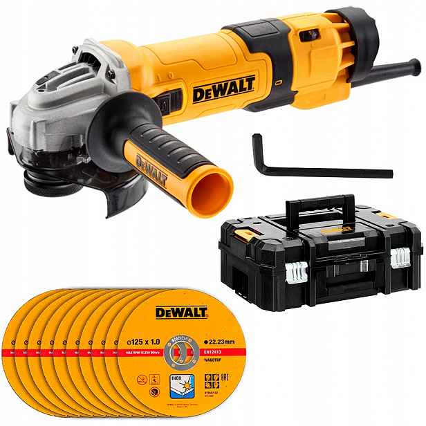 Bruska 1500W 125mm DeWALT DWE4257 Tstak DT3507