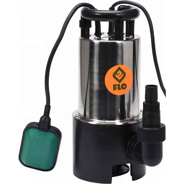 Flo Ponorné Čerpadlo Na Špinavou Vodu Inox 900 W