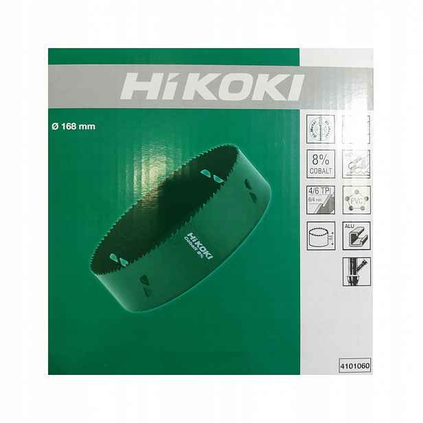 Korunkový Vrták HiKOKI 4101060 bimetalová Hss průměr 168 mm 44 mm