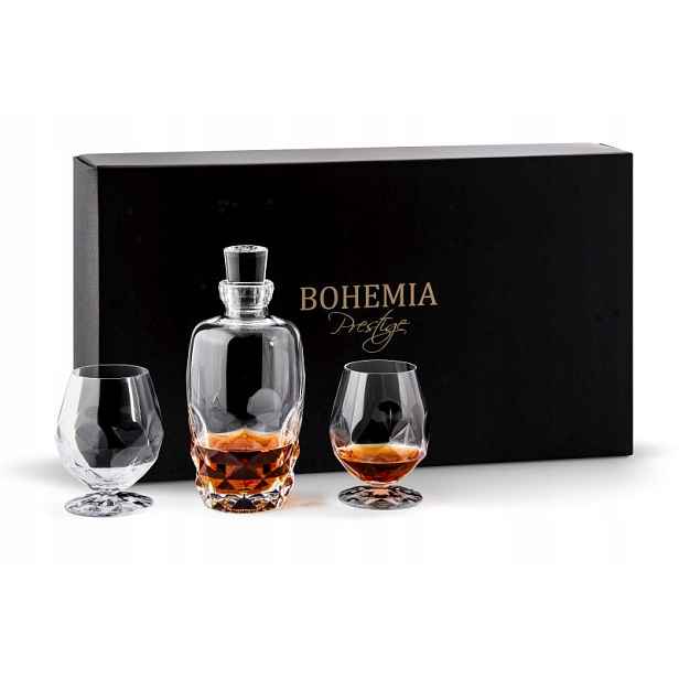 Sada na koňak brandy Bohemia Desire 4+1
