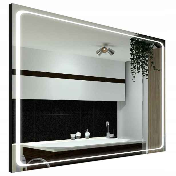 Zrcadlo Barcelona Led s krytem 70x50 cm