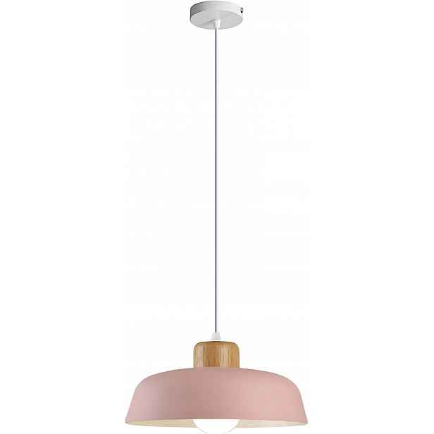 Růžová Závěsná Lampa E27 Do Kuchyně Ložnice A Obývacího Pokoje, Délka 165 X 30 CM
