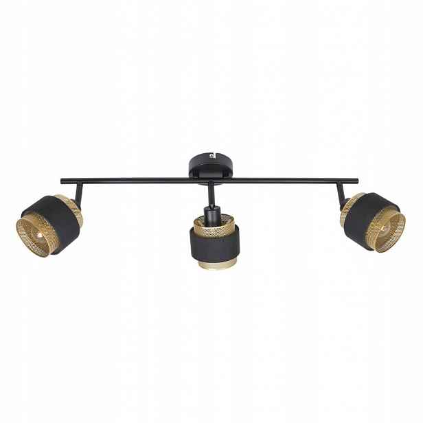 Spot Reflektor Pohyblivé svítidlo Renez 3xE14 4W Led Černá Industriální