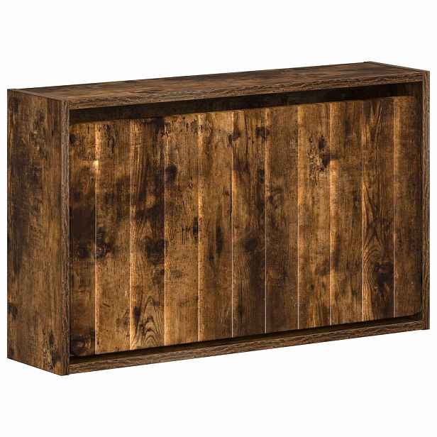 vidaXL Nástěnná skříň na boty ZWOLLE 71 x 17 x 43 cm Kompozitní dřevo
