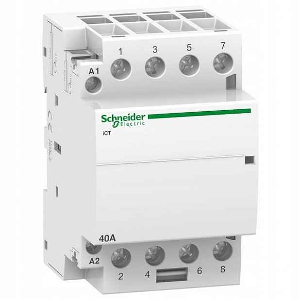 Schneider Electric stykač iCT 4P 4 No 40 A 220-240 V Ac A9C20844