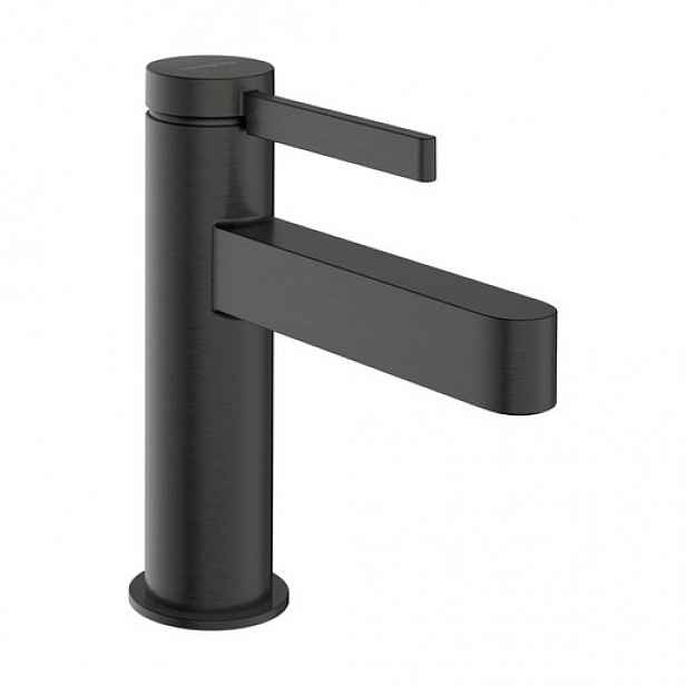 Ventil umyvadlový Hansgrohe Finoris bez výpusti kartáčovaný černý chrom 76013340