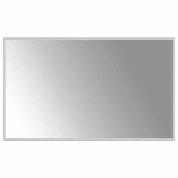 vidaXL LED koupelnové zrcadlo Transparentní 100 x 60 cm tvrzené sklo