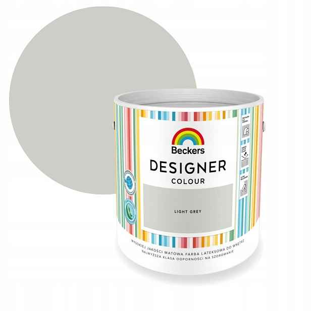 Beckers Barva Designer Colour 2,5L Světle šedá