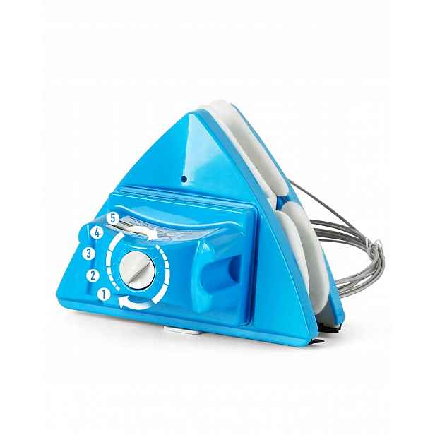 Magnetická oboustranná čistička oken 4-30 mm, silná, ergonomická, s kartáčem