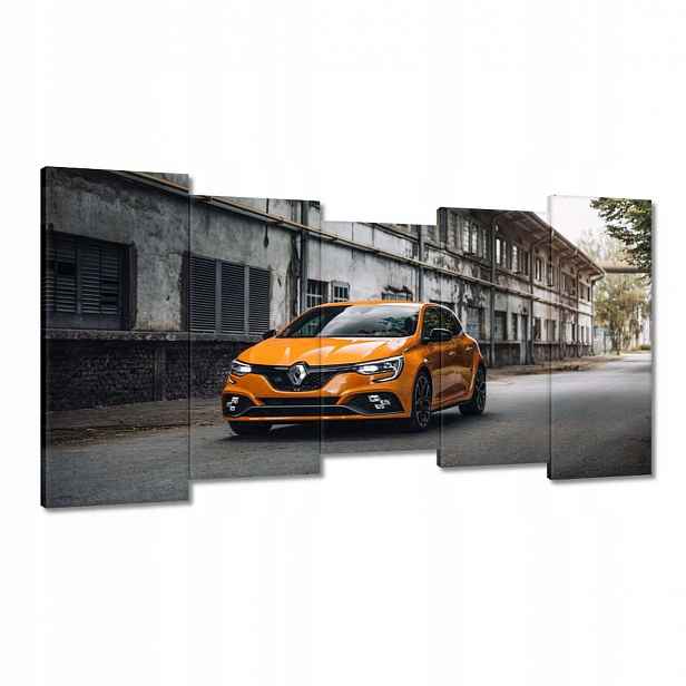 Obrazy 150x80 Oranžový Renault Auto