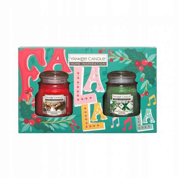 Yankee Candle Home Inspiration Sada 2 malých svíček Fa La La La