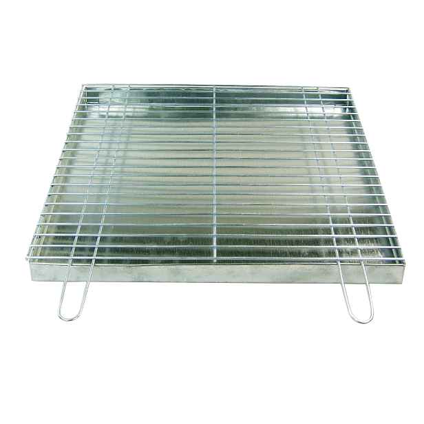 Rošt pro stavbu grilu 60x60 cm 4 mm popelník