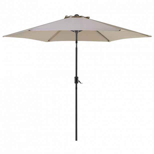 Beliani SLUNEČNÍK 270 cm taupe Varese