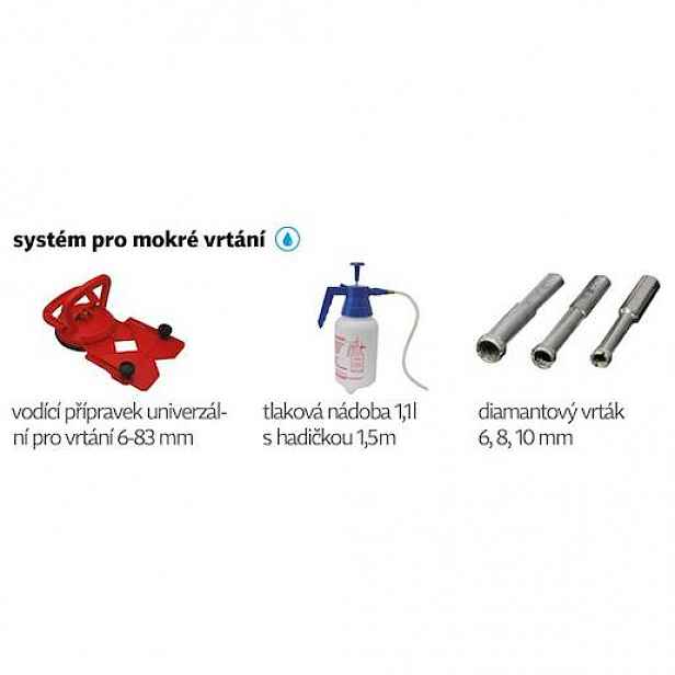 Diamantový Vrták korunkový 6 mm Multi Tools DVRT6