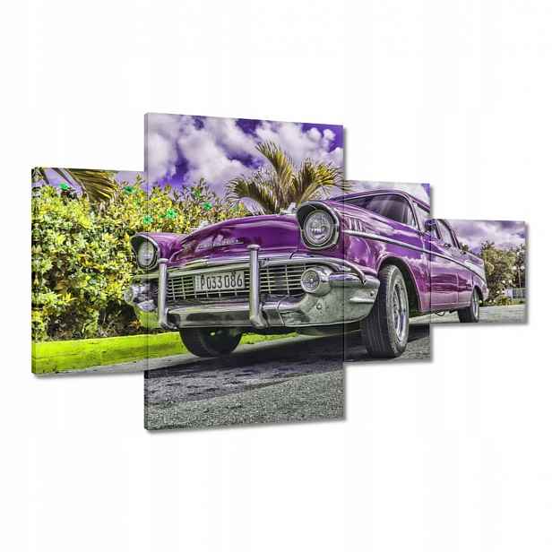 Obrazy 130x80 Fialový Chevrolet