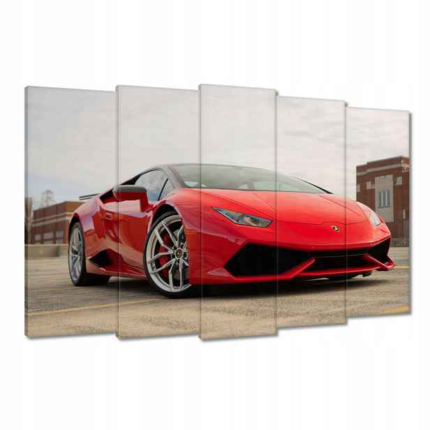 Obrazy 150x95 Červené Ferrari