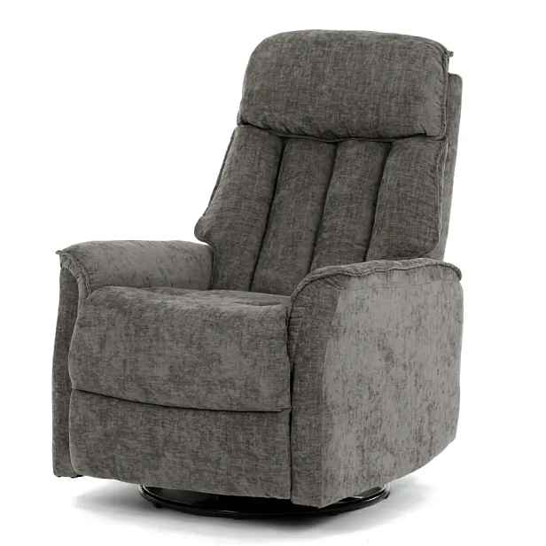 Autronic Polohovací otočné křeslo TV-H9327 GREY2 - šedá