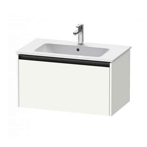 Duravit Ketho.2 - Umyvadlová skříňka 44x81x48 cm, 1 zásuvka, matná bílá K25063018180000
