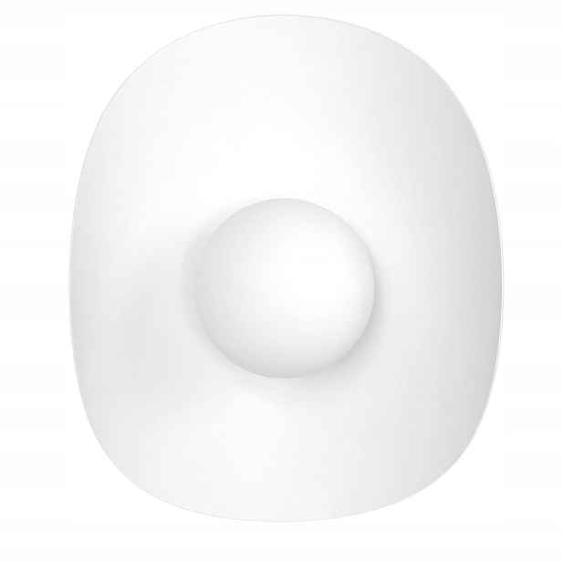 Emibig Nástěnné svítidlo Bílé XL vlnité 1xG9 Fiero 8W Designové
