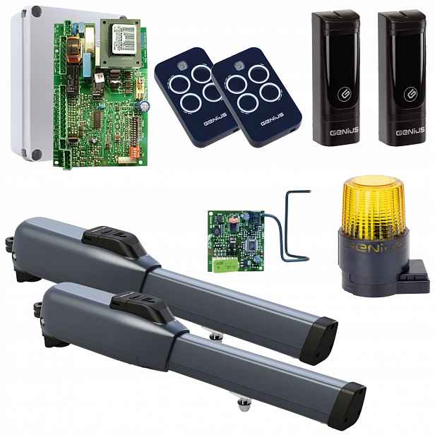 Genius Sirocco 250 Lampa Guard 230V Pilot Echo 2ks Pohon otevírací brány