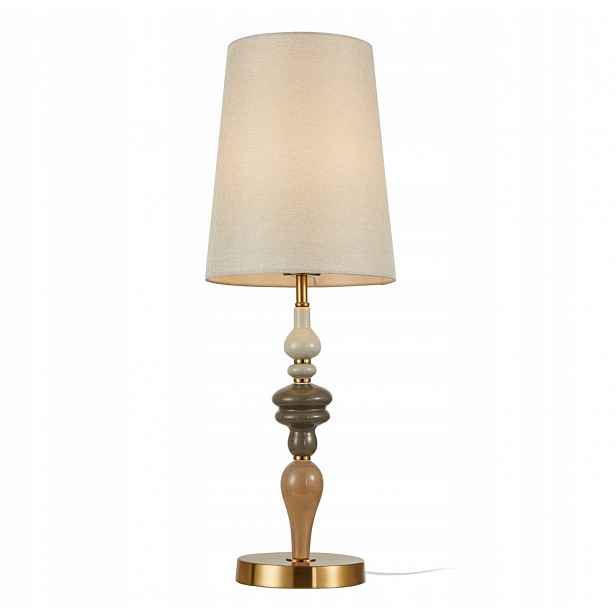 Noční lampa do ložnice stolní lampa do obývacího pokoje hnědá antická Moren A