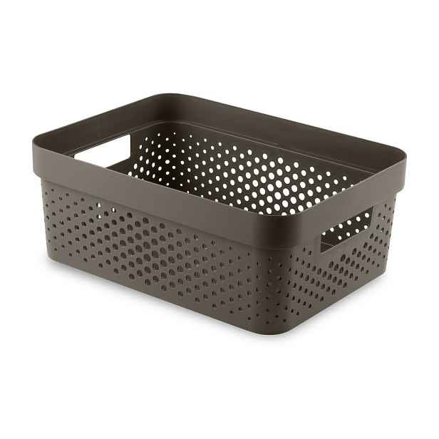 Plastový košík 36x27x14 cm Infinity Dots – Curver