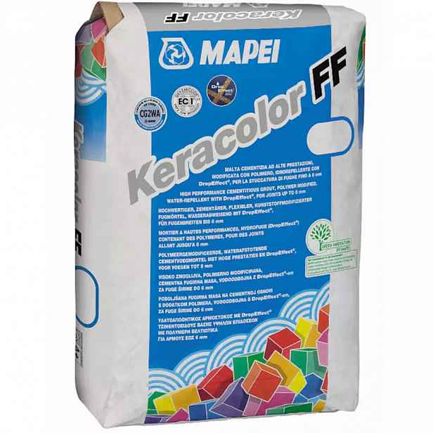 Spárovací hmota Mapei Keracolor FF-DE 100 bílá  25 kg