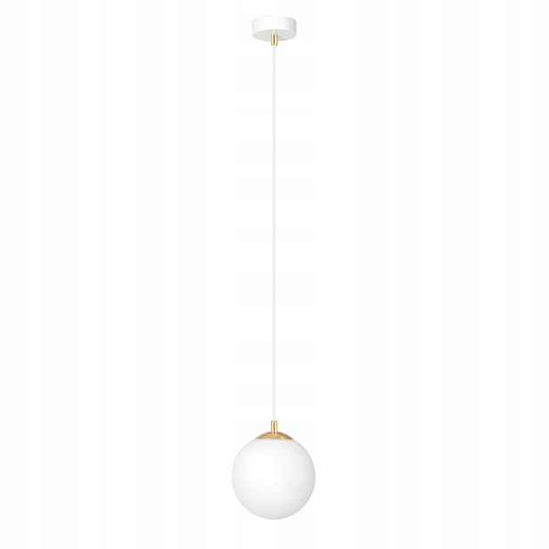 Závěsná lampa lustr Emibig E14 10W Royal bílá