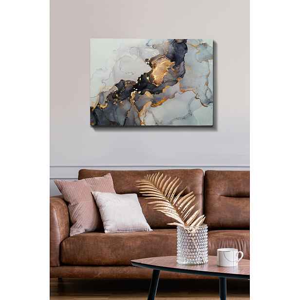 Hanah Home Obraz Zlatá oblaka 70x50 cm