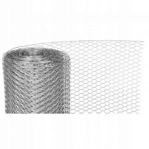 Pletivo hexagonální pozinkované 13 mm/0,7 mm, 1x50 m