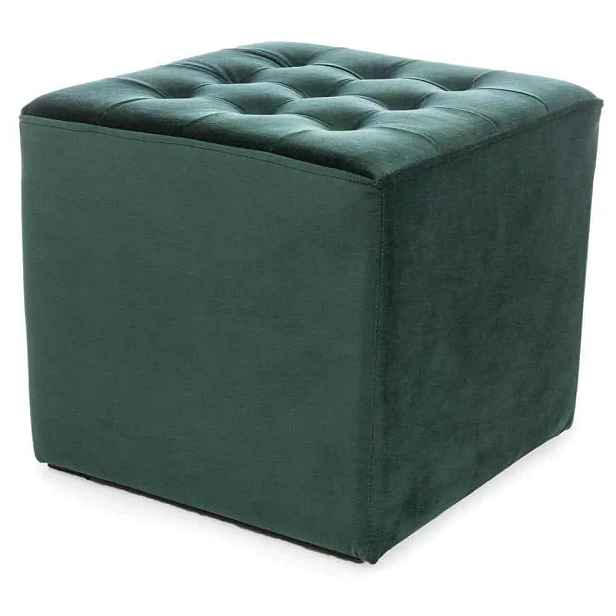 Casarredo Taburet LORI VELVET zelená