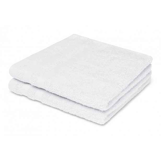 Ručník pro hosty Miami 30x50 cm, bílý