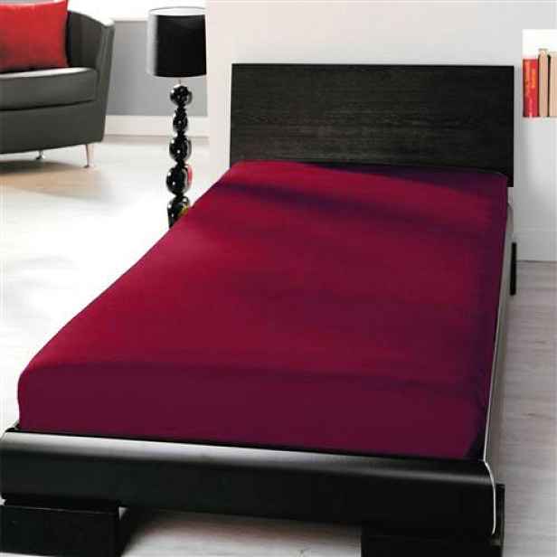 TP Microtop prostěradlo 90x200 - Vínová