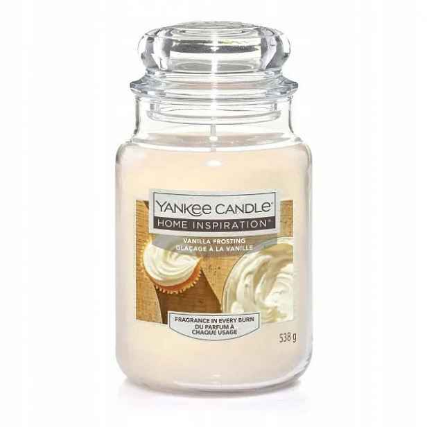 Velká svíčka Vanilla Frosting Home Inspiration Yankee Candle