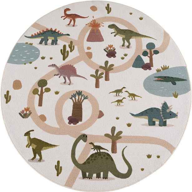 Pratelný dětský koberec ø120 cm Coco 1131 – Ayyildiz Carpets